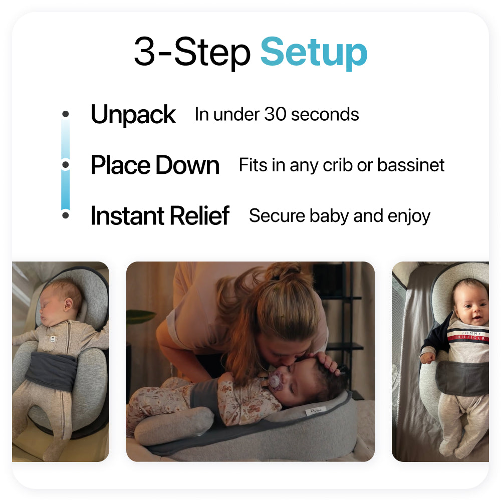 DreamCradle™ – Sleep System for Reflux & Colic Relief