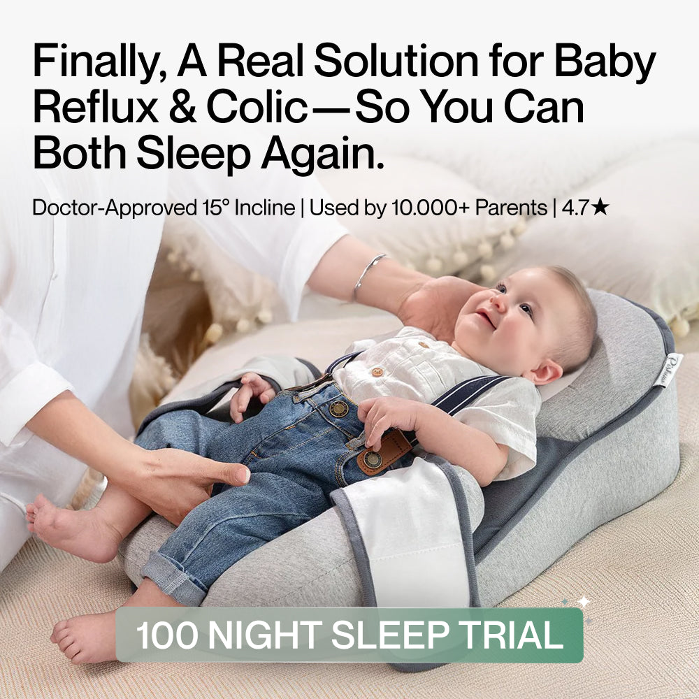 Baby Sleeping Baby Is Irritable At Night Fall Asleep Newborn Is