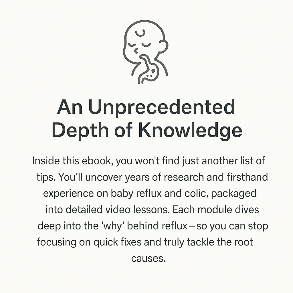 3-in-1 Baby Reflux Relief eBook